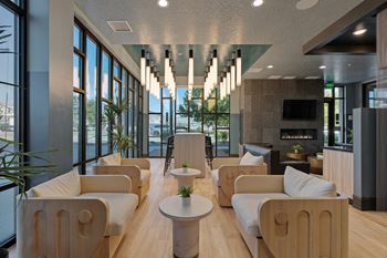 Apartment lobby